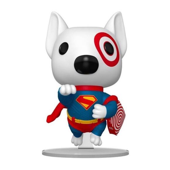 🔥Funko POP! Ad Icons - Target Bullseye as Superman Figure #249 BNWT🔥 - Picture 2 of 2